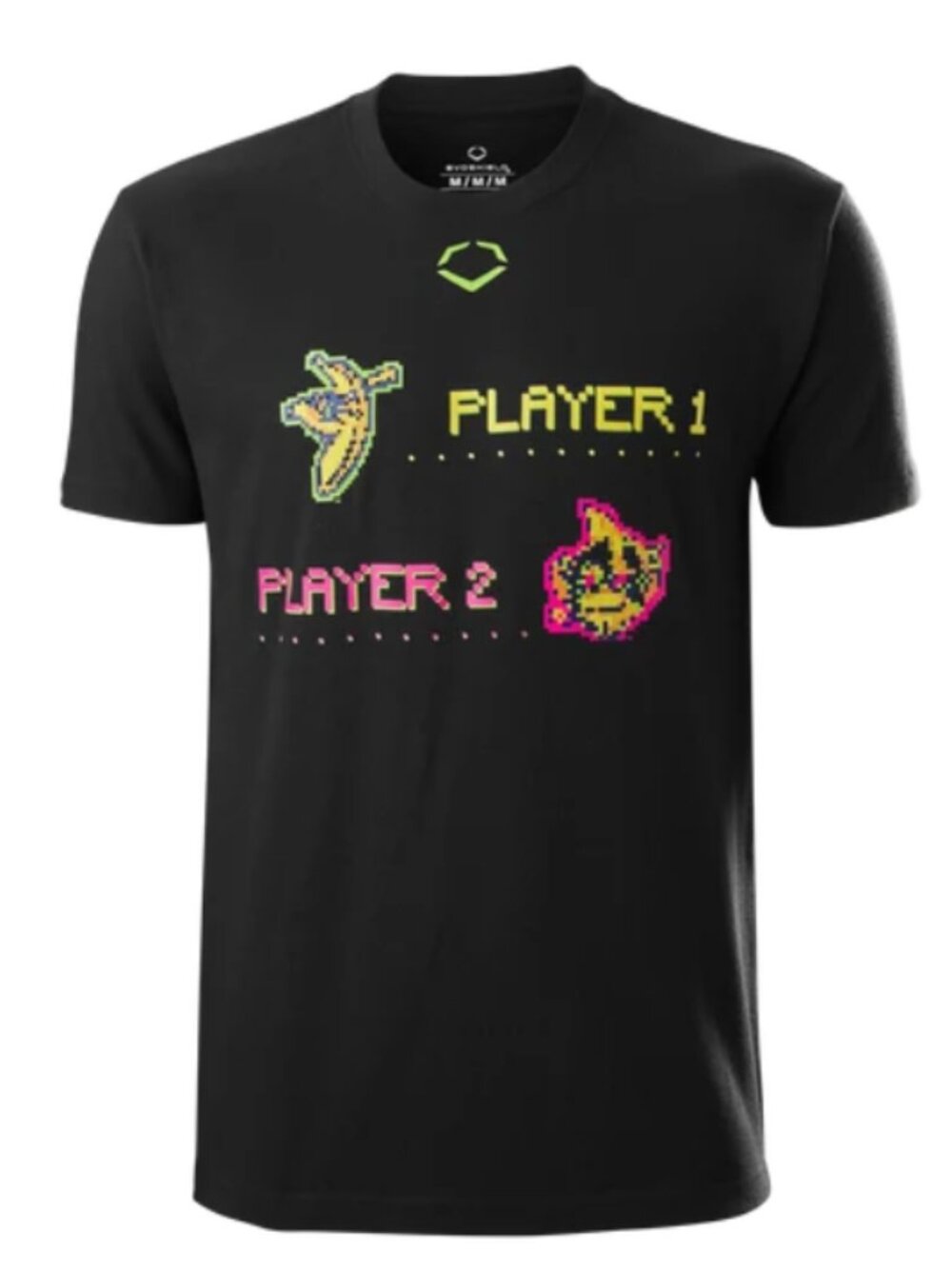 Savanah Bananas Youth Party Animals Mashup Tee - Black - Size Youth Medium